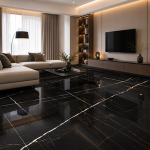 Azulejos de Porcelana Modernos Brillantes de 800x800, Resistentes al Ácido, Antideslizantes, Antibacterianos, Duraderos, para Villas, Piscinas, Baños y Uso en Exteriores - Product Image 6