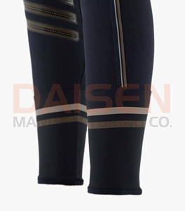 Leggings d'équitation pour femmes avec grip en silicone, respirants, extensibles, design sportif - Product Image 2