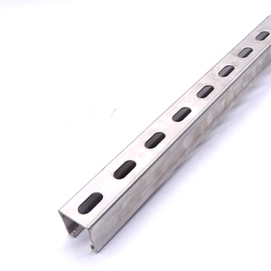 כבד חובה חם לטבול מגולוון פלדה ערוץ c מחורץ unstrut uncanning עם ריתוך כיפוף ניקוב - Product Image 1