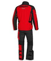 Combinaison de moto Ducati pour homme, rouge et noir, imperméable, coupe-vent, manches longues, 300g, personnalisable, % polyester, équipement de conduite hivernale