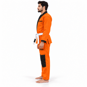 Kimono de Jiu-Jitsu Brésilien pour Hommes et Femmes, Veste et Pantalon, Tenue d'Entraînement d'Arts Martiaux BJJ, Pré-rétréci, Tissage Doré, Léger, Personnalisable - Product Image 3