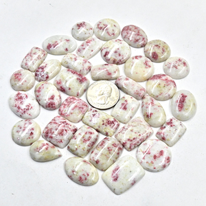 Cinabrio Natural, Piedras Preciosas Sueltas, Formas Mixtas, Cabujones Pulidos, para Joyería, Venta al Por Mayor, Piedras a Granel - Product Image 2