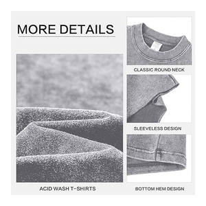 Débardeurs en coton sans manches pour hommes, coupe décontractée, pour la gym, la course, la plage, la musculation, le fitness et l'entraînement athlétique - Product Image 5