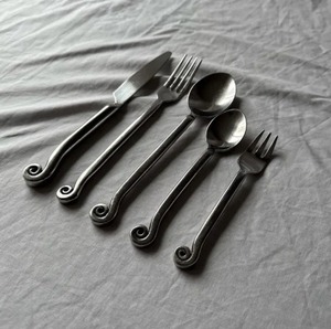 Elegant Metal Flatware <b>Set</b> With High Mirror Polish <b>Spoon</b> <b>Fork</b> <b>Knife</b> Cutlery - Product Image 2