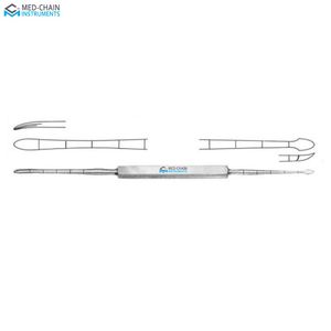 Elevador periostal Cottle de 23 cm de longitud, manual, afilado y roma, para cirugía plástica - Product Image 2