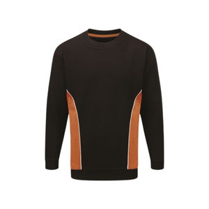 เสื้อสเวตเตอร์ถักสองโทนสีแบบสวมหัวผ้าฟลีซนุ่มใส่สบาย - Product Image 3