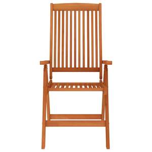 Ensemble de 4 chaises de jardin en bois d'eucalyptus massif avec finition huilée, meubles durables et élégants - Product Image 4