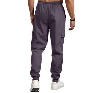 Pantalones Cargo de Color Sólido para Hombre, Transpirables, para Actividades al Aire Libre, con Logotipo Personalizado, Fabricante OEM al por Mayor - Product Image 2