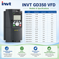 Shenzhen INVT GD350 380-480V 1.5-500kW 3 Fasa VFD Penggerak Frekuensi Variabel Industri AC Drive Kontrol V/F IP21 Pompa Air Kipas