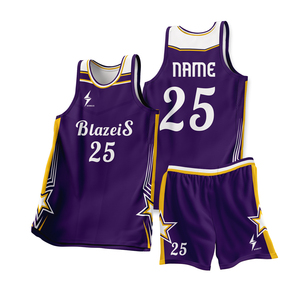 Mickal Custom Basketball Jersey Set Unisex V-Neck Sleeveless Sublimated Moisture Wicking <b>Athletic</b> Uniform 100% Polyester Elastic - Product Image 5