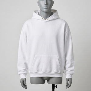 เสื้อฮู้ดดี้พรีเมียมแบบเปล่า ยูนิเซ็กส์ แขนยาว มีกระเป๋าจิงโจ้ สำหรับสกรีนโลโก้ - Product Image 6