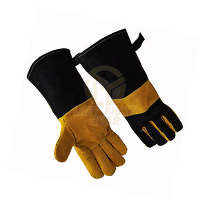 Factory Made Low Price Welding <b>Gloves</b> High Quality Work Welding <b>Gloves</b> Safety Wear Welding <b>Gloves</b> - Product Image 3