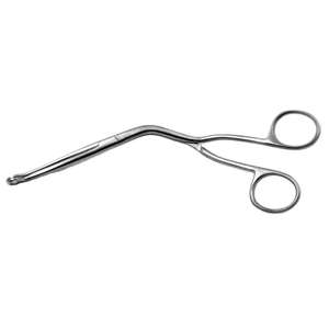 Pinza para Catéter Magill MEDZORA SURGICAL MS-1599, Acero Inoxidable Angulado, Instrumento Quirúrgico Manual Reutilizable, Certificado CE, 14 cm - Product Image 2