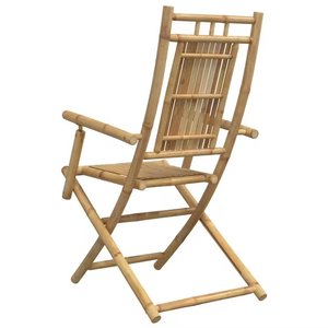 Eco Friendly Bamboo Folding <b>Chair</b> Outdoor Garden Patio <b>Chair</b> Lightweight Bamboo Furniture Wholesale Supplier <b>Cheap</b> Price - Product Image 3