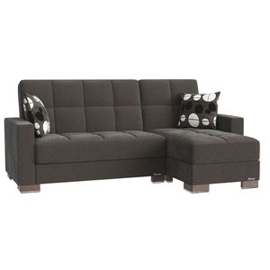 Chaise longue convertibile collezione PrimeNest NimbusFlow rivestita con funzione di stoccaggio - Product Image 1