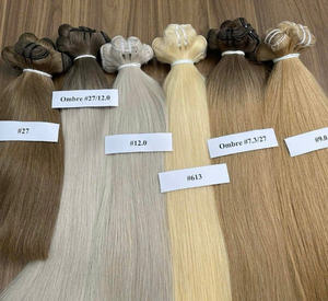 ผมแท้เวียดนาม 100% คุณภาพสูง เกรดเรมี่ แบบเวอร์จิ้น ต่อผมแบบเครื่องจักร ดับเบิ้ลเวฟท์ ซุปเปอร์ดับเบิ้ลดรอน สีบลอนด์ น้ำหนัก 100 กรัม - Product Image 5