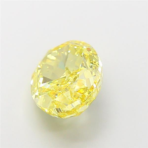 Diamant de laboratoire jaune intense de qualité supérieure, certifié CVD, taille ovale, étincelant, pierre précieuse non montée pour la création de bijoux haut de gamme sur mesure - Product Image 4