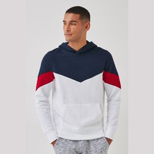 เสื้อมีฮู้ดผ้าขนแกะโพลีเอสเตอร์แบบสวมหัวสำหรับผู้ชาย35% ผ้าฝ้าย65% ดีไซน์ใหม่2025 - Product Image 4