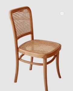 Silla de Ratán Indo Sml Moderna - Muebles Cómodos para Sala de Estar, Ratán de Madera de Teca Sostenible para Hogar, Oficina, Escuela - Product Image 2