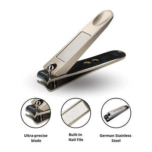 Kit de soins manucure et pédicure en acier inoxydable de haute qualité, prix de gros, fabrication directe en usine, marque privée - Product Image 3