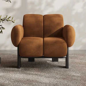 Chaise d'appoint nordique moderne ZENLO par Uber Decor 30000g pour salon dortoir et espaces décontractés chaise longue élégante - Product Image 1