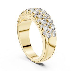 Custom 925 Sterling Silver Moissanite <b>Diamond</b> Engagement <b>Ring</b> Wholesale Fine Jewelry Manufacturer OEM ODM Factory Supplier - Product Image 3