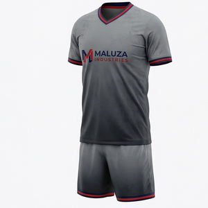 Professional basketball practice uniform jersey shorts <b>athletic</b> sports set breathable fabric modern team wear MALUZA INDUSTRIES - Product Image 4