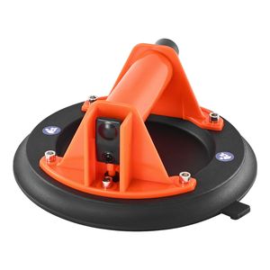 Sollevatore a ventosa per vetro da 8 pollici con manico in ABS, capacità massima di sollevamento 400 libbre, strumento a ventosa per piastrelle per il trasporto - Pratica aspirazione a vuoto - Product Image 6