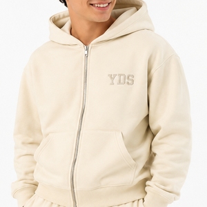 <b>Men</b> <b>Hoodie</b> <b>Shorts</b> <b>Set</b> Premium Soft Fleece Oversized Fit Factory Direct Fashion Relaxed Everyday Fit Modern Streetwear Style - Product Image 4