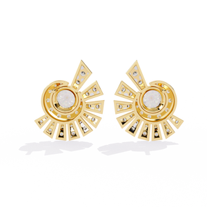 ZAWO HOUSE Hot Selling Premium <b>Handmade</b> Women's 925 Sterling Silver Luxury Pendant <b>Earrings</b> Brilliant Cut VVS1 Lab Grown Diamond - Product Image 4