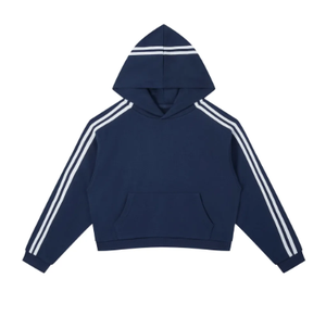 Sweat à capuche en molleton uni, impression personnalisée, broderie, vêtements décontractés d'hiver, haute qualité, prix bas, polyester/coton, streetwear vintage - Product Image 1