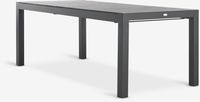 Ensemble de table et chaises de jardin en rotin avec structure en acier léger, design contemporain, durable pour hôtels et villas