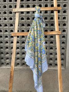 Wholesale Boho Animal Print Beachwear Summer <b>Scarf</b> Wrap Sarong Towel Mandala Print Cotton Quick Dry Breathable MOQ 2pcs 1 Piece - Product Image 6