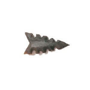 Pointes de flèches sculptées en pierre précieuse de forme carrée, effet toucher réel, best-seller - Product Image 4