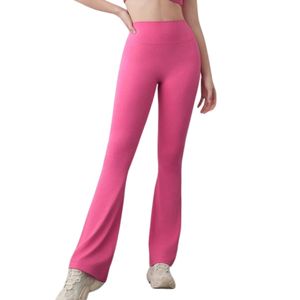 OEM ODM Women Full Length <b>Flare</b> Yoga <b>Leggings</b> High Waist Quick Dry Breathable Gym Pants Wholesale Wear - Product Image 3
