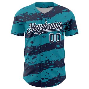 Camiseta de Béisbol Sublimada Personalizada de Alta Calidad, Transpirable, que Absorbe la Humedad, de Manga Corta, Ropa Deportiva de Invierno para Equipos - Product Image 4