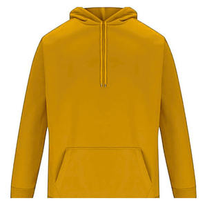 Sweat-shirt à capuche personnalisé pour homme, pull à manches longues, tissu respirant, design éco-responsable avec poche, polyester et coton, hiver - Product Image 1
