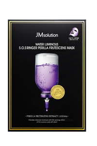 Mascarilla JMsolution WATER LUMINOUS S.O.S RINGER PERILLA FRUTESCENS |   30ML*10EA |   Hidratación de Larga Duración |   Hialuronato de Sodio |   K-beauty - Product Image 1