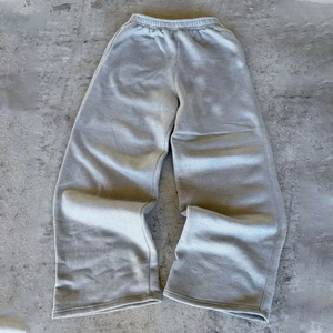 Pantalon de jogging personnalisé de haute qualité, style vintage en molleton bouclette, respirant, écologique, avec cordon de serrage - Product Image 1