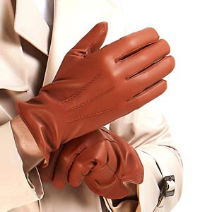Meilleurs gants en cuir tendance, dernier design, coutures de haute qualité, respirants, toucher ultra doux, pour hommes - Product Image 2