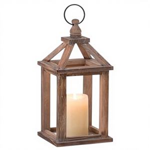 Wholesale Bulk Selling Handmade Portable <b>Set</b> of 2 Pcs Metal Candle <b>Lantern</b> With Matt Black Finish <b>Lantern</b> for Wedding & Outdoor - Product Image 2