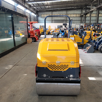 Compacteur vibrant à roues en acier pour travaux routiers, 1 tonne, 1,5 tonne, à prix avantageux