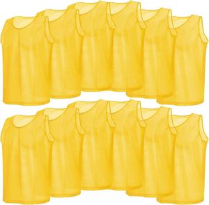 Nouveaux gilets d'entraînement en mesh personnalisés respirants pour adultes, maillots de sport, dossards pour football, volleyball, soccer, basketball - Product Image 5