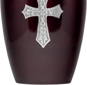 โกศศพแบบอเมริกันทำมือจากวัสดุธรรมชาติสำหรับใส่เถ้ากระดูกชายหญิง - ราคาขายส่งสำหรับพิธีศพ - Product Image 6