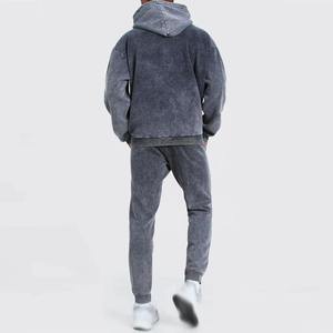 Conjunto Deportivo Premium para Hombre, Lavado Ácido, Mezcla de Algodón, Corte Regular, Proveedor de Fábrica OEM, Colección Vintage para EE. UU. y Europa - Product Image 2