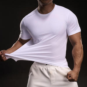 Camiseta Deportiva de Compresión para Hombre, de Secado Rápido, Ajustada, para Gimnasio, Fitness, Entrenamiento, Transpirable, para Fisicoculturismo - Product Image 4