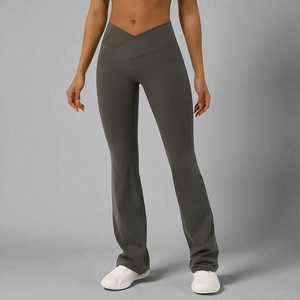Leggings ultra confortables pour femmes, pantalons longs à taille haute avec ajustement flexible pour l'exercice, la tenue quotidienne, la maison et l'extérieur - Product Image 5