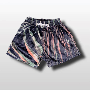 Shorts en coton/polyester pour hommes, imprimés par sublimation, respirants, séchage rapide, taille élastique, sport, décontractés, basketball, gym, personnalisés - Product Image 1