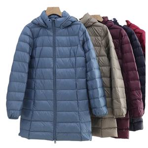 2024 nouveau hiver femmes longues Parkas poches épais chaud à capuche vers le bas coton manteau femme ample bouffantes vestes coupe-vent neige pardessus - Product Image 6