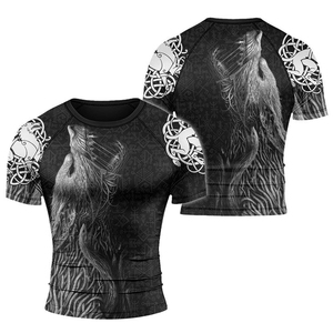 Nouveau design, fabrication sur mesure, rashguard pour homme de haute qualité, nouvelle arrivée, rashguard à manches courtes pour homme - Product Image 6